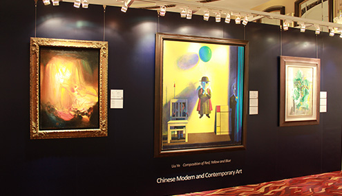 保利香港2013秋拍预展现场