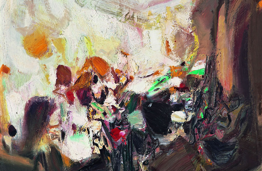 朱德群《无题》布面油彩，65×50cm，1964-1965年作，339.25万元成交。