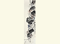 齐白石 《葡萄》