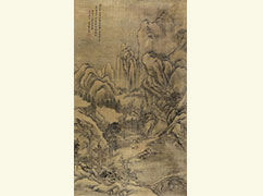 王翚 《关山雪霁图》
