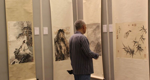 荣宝2013文物艺术品拍卖会(第75期)预展现场