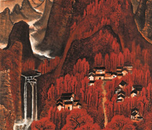 李可染-《万山红遍》