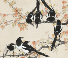 徐悲鸿 《七喜图》