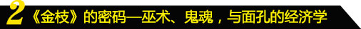 《金枝》的密码—巫术、鬼魂，与面孔的经济学