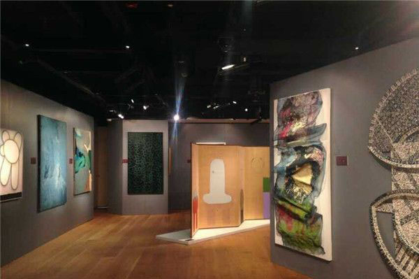 苏富比亚洲前卫艺术展览现场 苏富比亚洲前卫艺术展览现场