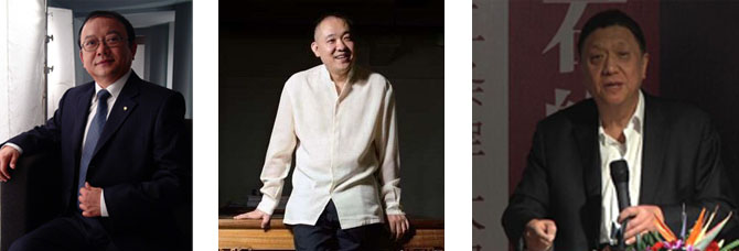 王刚 (左)董国强 (中)刘文杰(右) 王刚 (左)董国强 (中)刘文杰(右)