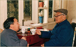 八十年代初夏宗禹与巴金
