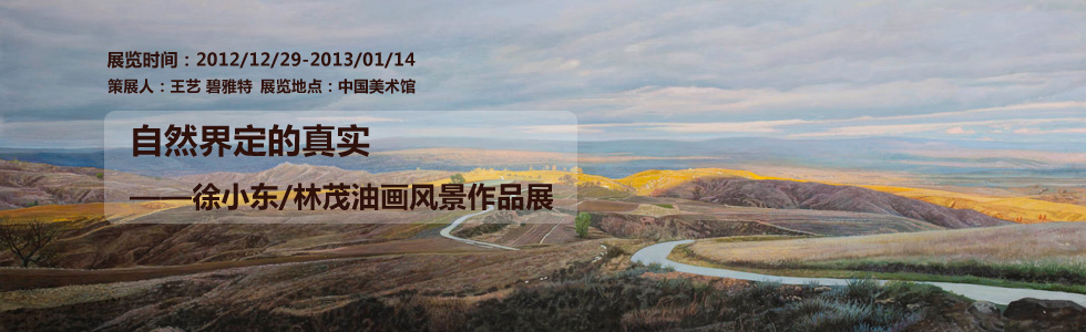 自然界定的真实——徐小东/林茂油画风景作品展